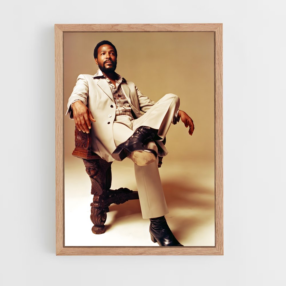 ap-marvin gaye-2 cadre Bois clair