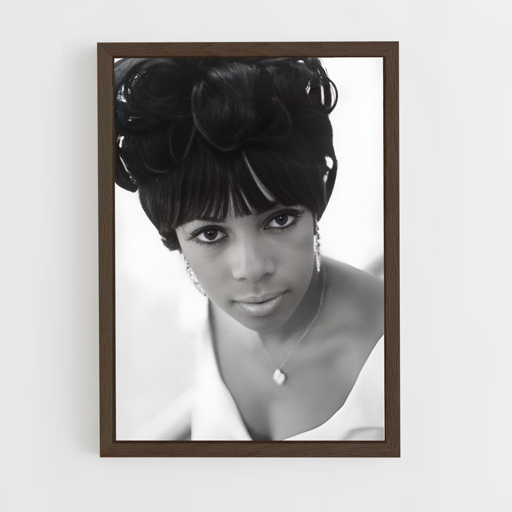 ap-mary wilson-7 cadre Bois foncé