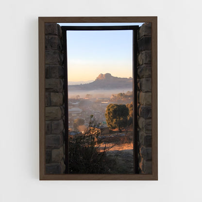 ap-maseru-2 cadre Bois foncé