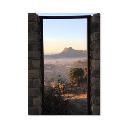 Poster Vue sur Maseru
