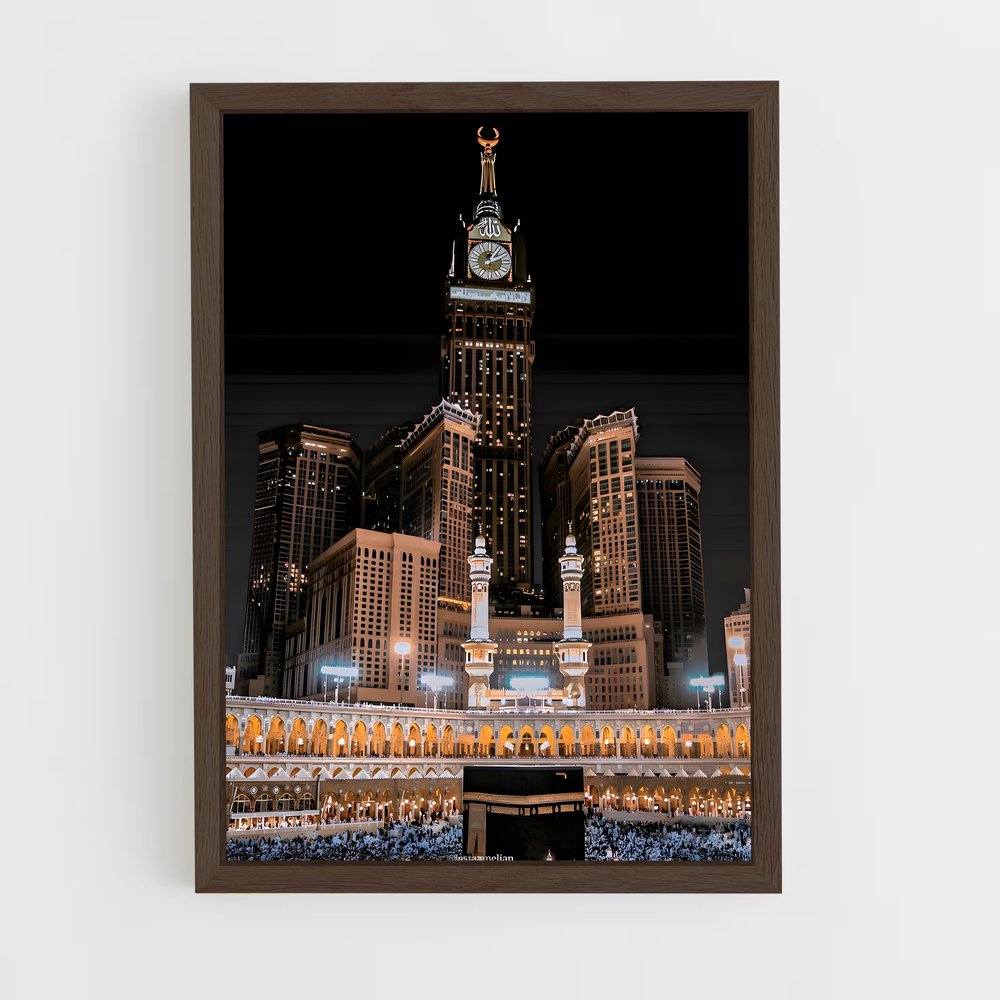 ap-masjid al haram-1 cadre Bois foncé