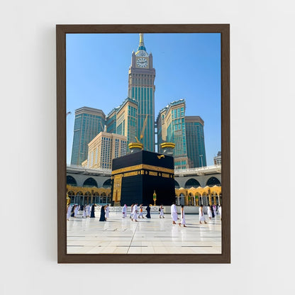 ap-masjid al haram-5 cadre Bois foncé