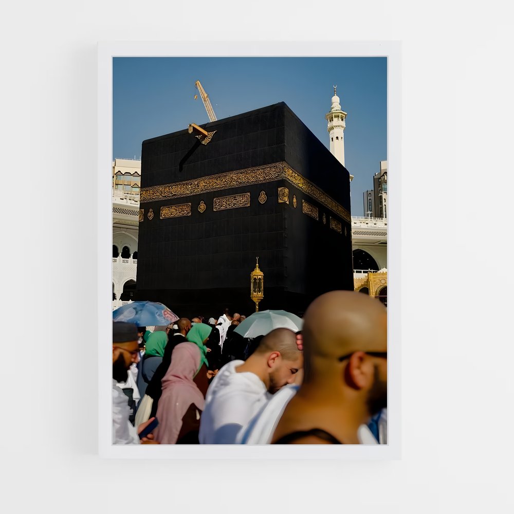 ap-masjid al haram-8 cadre Blanc