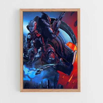 ap-mass effect-1 cadre Bois clair