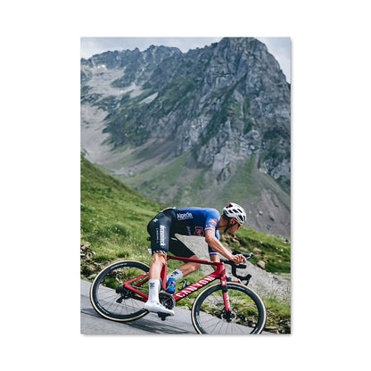 Poster Ascension à Vélo