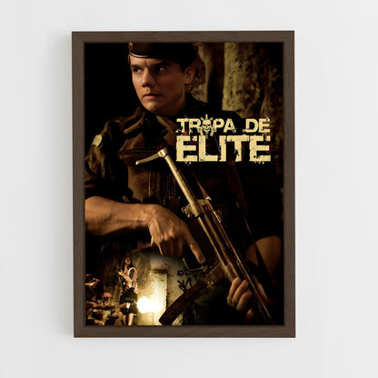 ap-matias tropa elite-2 cadre Bois foncé