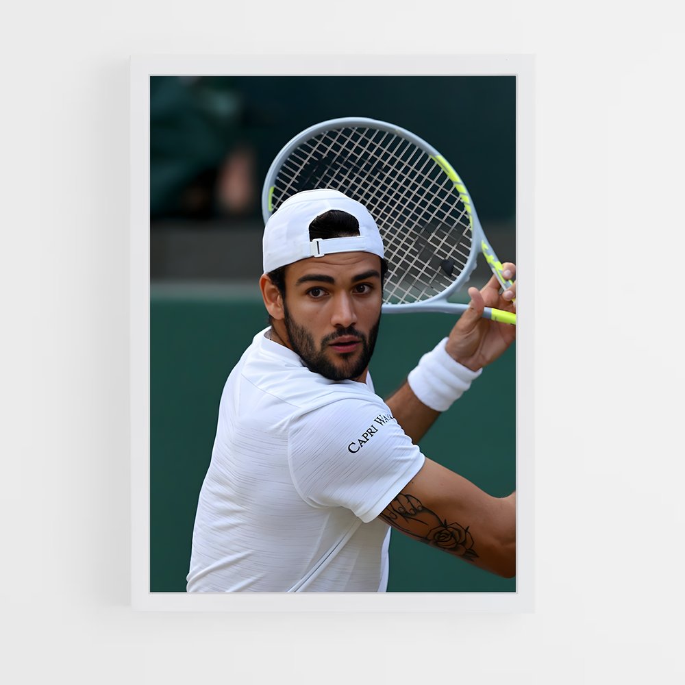 ap-matteo berrettini-2 cadre Blanc