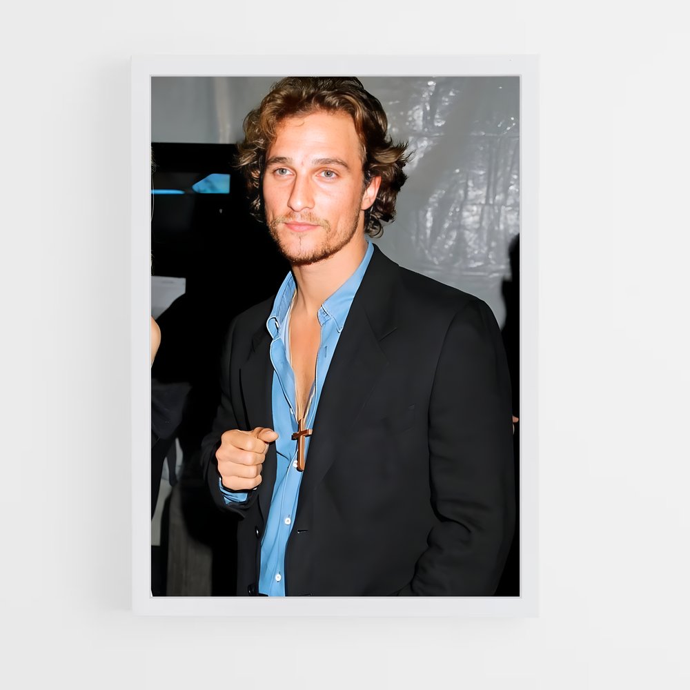 ap-matthew mcconaughey-10 cadre Blanc