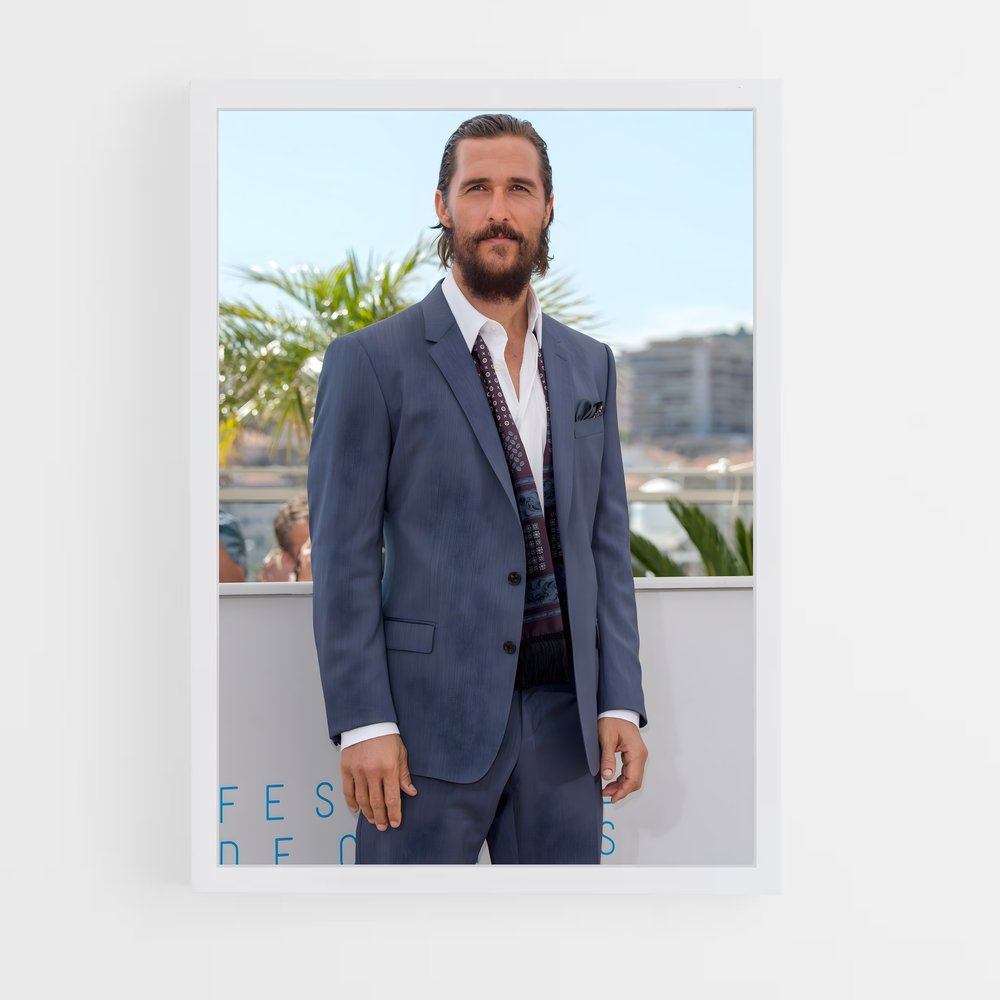 ap-matthew mcconaughey-6 cadre Blanc