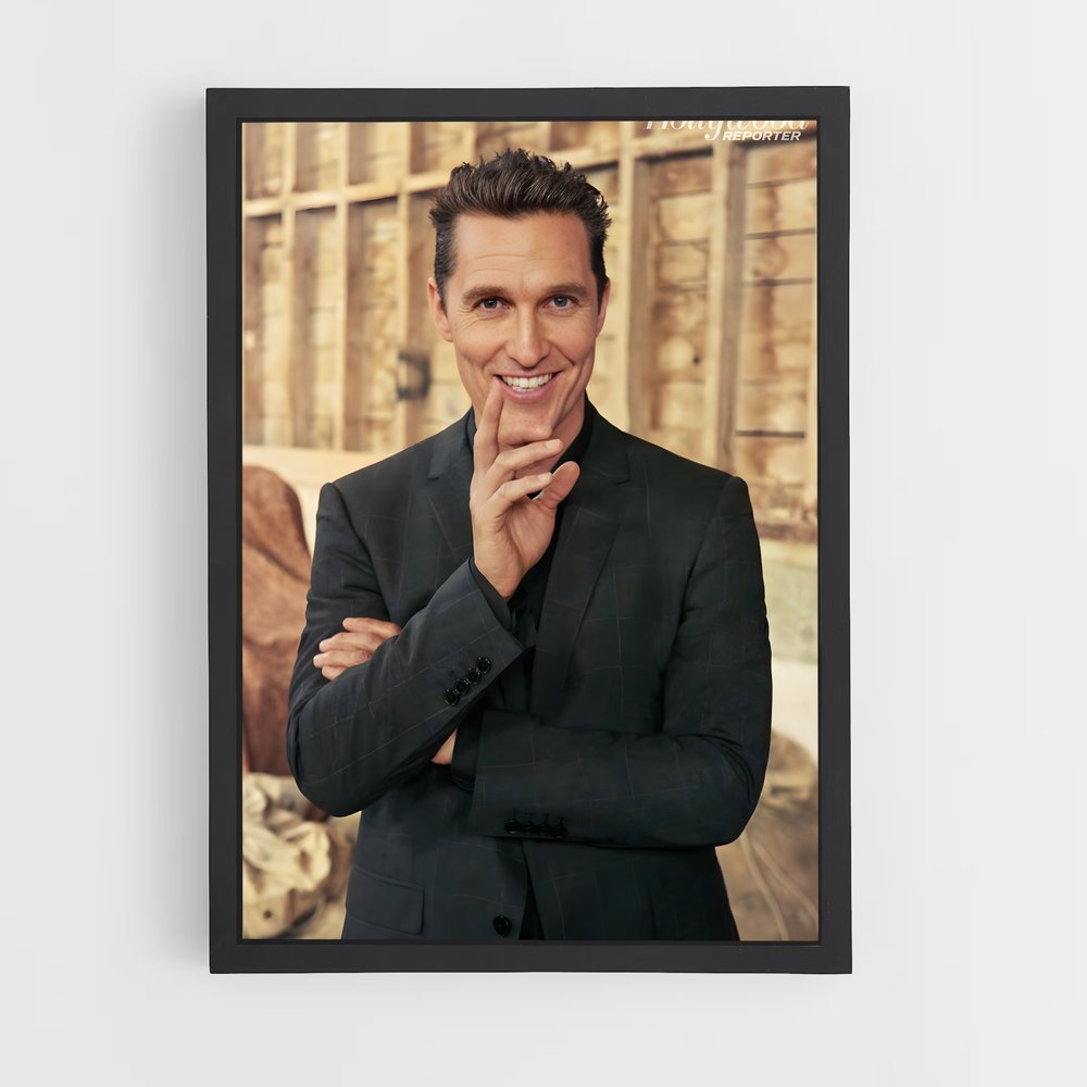 ap-matthew mcconaughey-8 cadre Noir