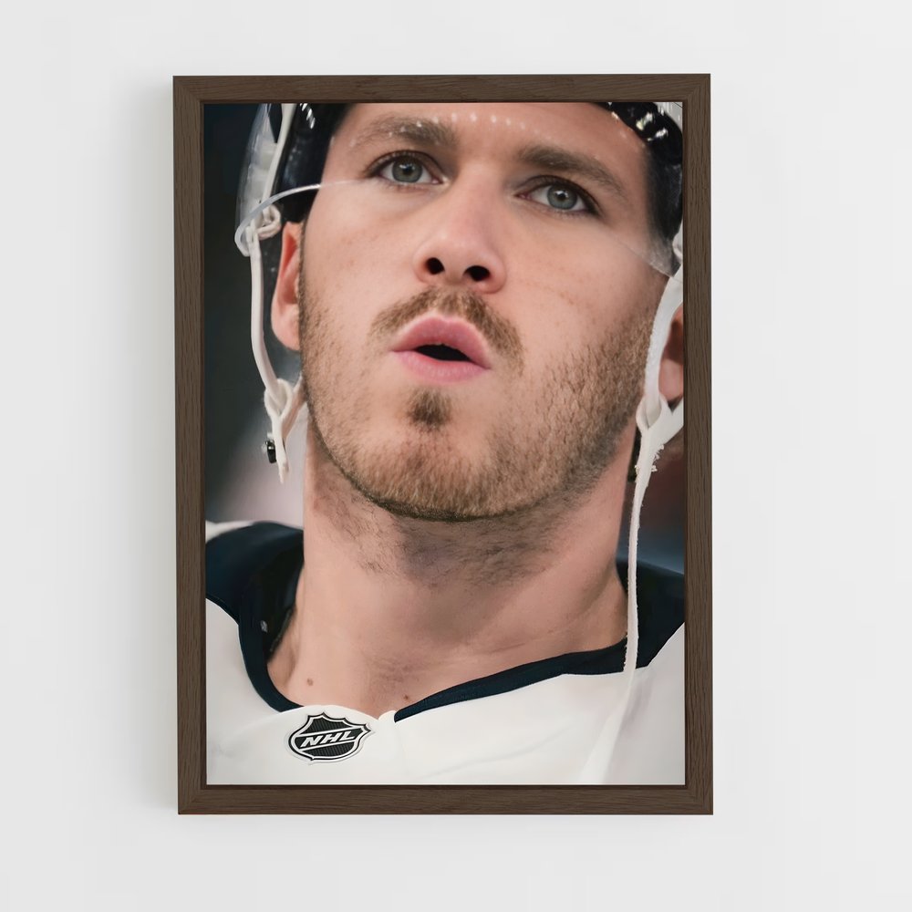 ap-matthew tkachuk-8 cadre Bois foncé