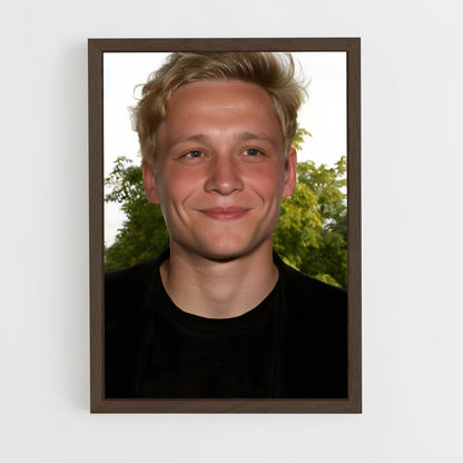 ap-matthias schweighöfer-1 cadre Bois foncé