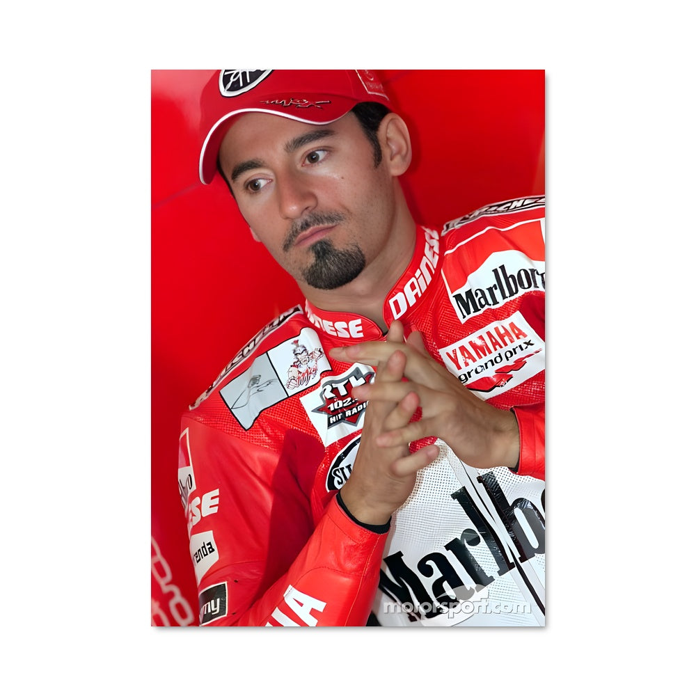 Poster Max Biaggi: Légende de la Vitesse
