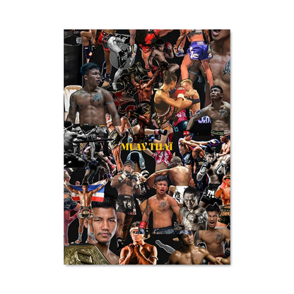 Poster Gladiateurs du Muay Thai