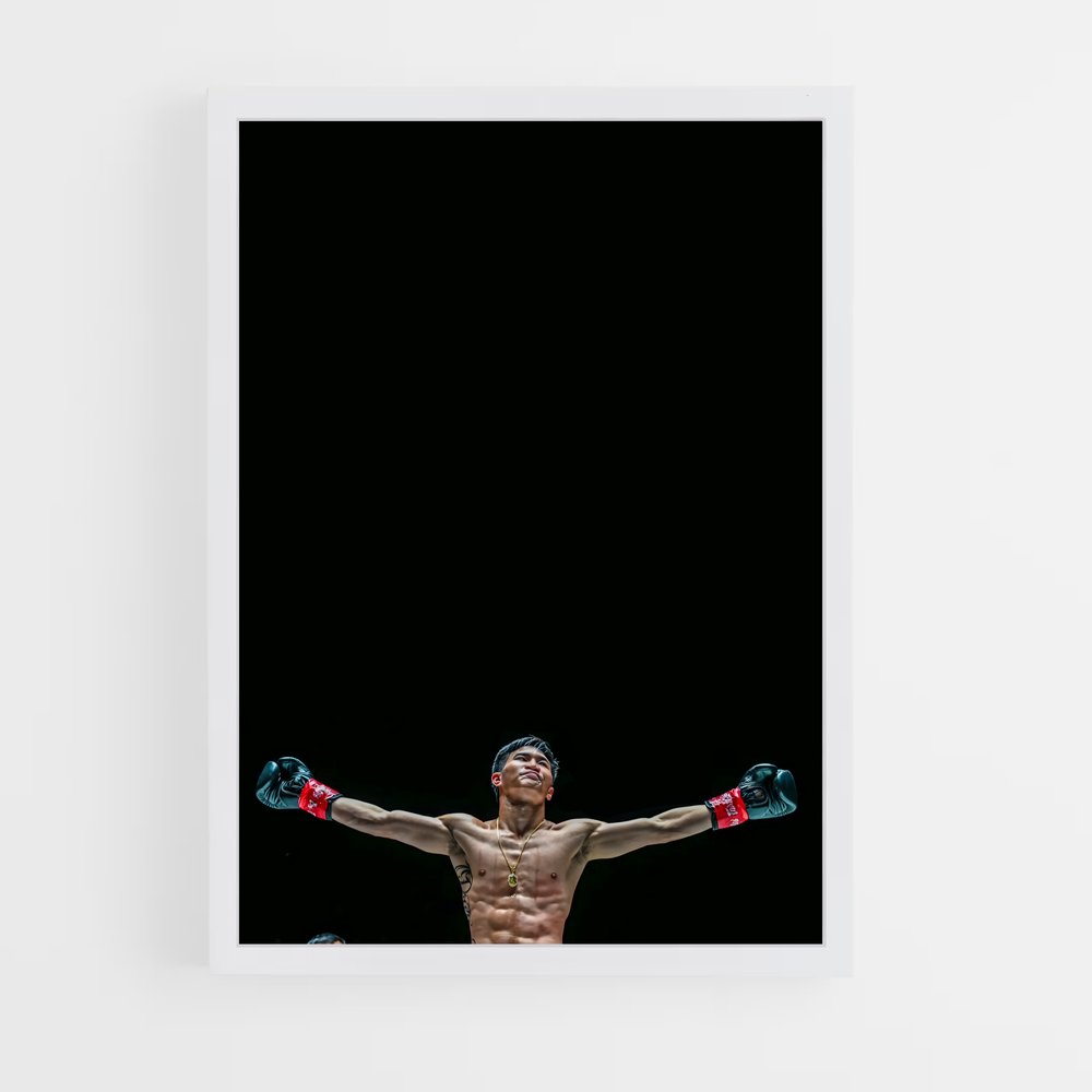 ap-max muay thai-2 cadre Blanc