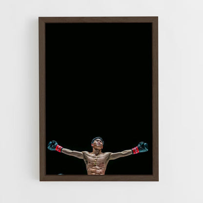 ap-max muay thai-2 cadre Bois foncé