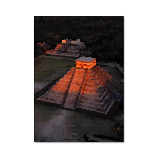 Poster La Pyramide de Chichén