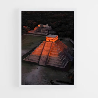ap-mayan pyramid-4 cadre Blanc