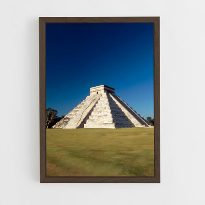 ap-mayan pyramid-5 cadre Bois foncé