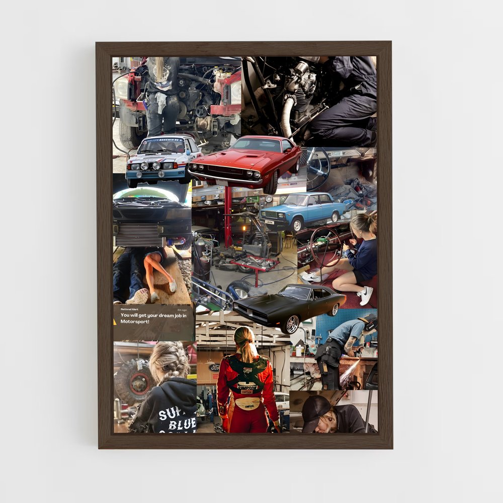 ap-mechanic-4 cadre Bois foncé