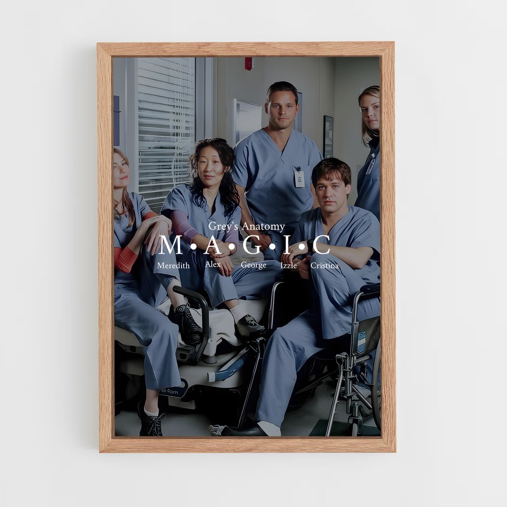 ap-medical-1 cadre Bois clair