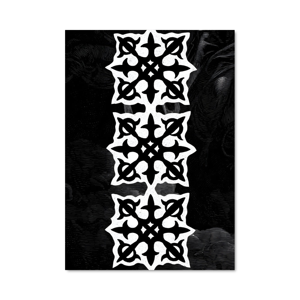 Poster Motifs Médiévaux