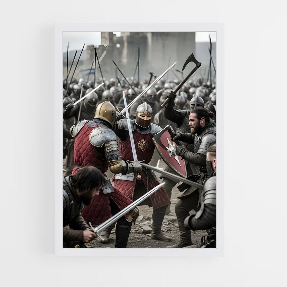 ap-medieval combat world championship-1 cadre Blanc