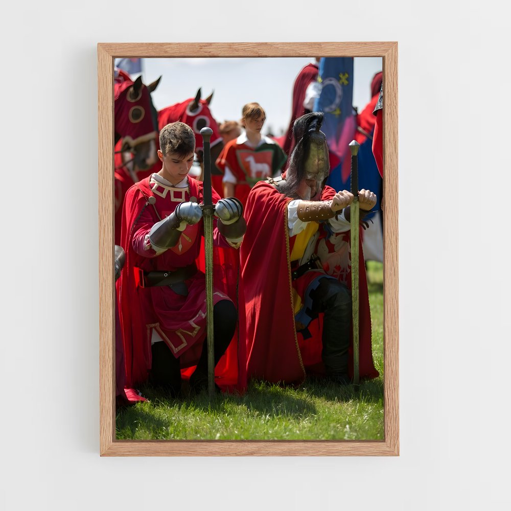 ap-medieval combat world championship-2 cadre Bois clair