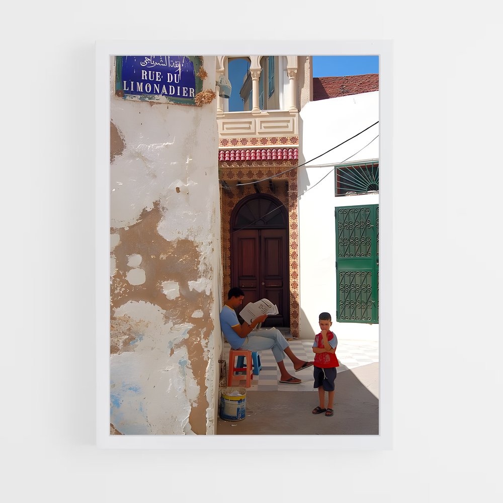 ap-medina of tunis-2 cadre Blanc