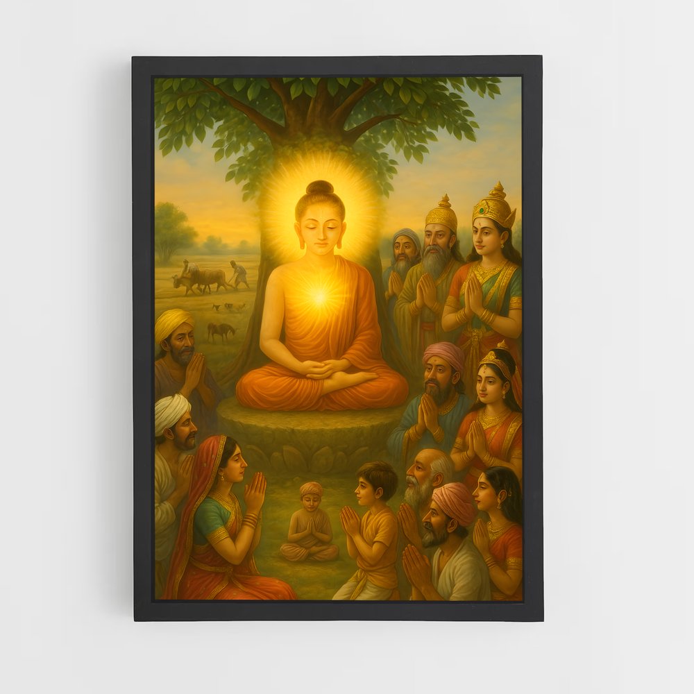 ap-meditation buddha-4 cadre Noir