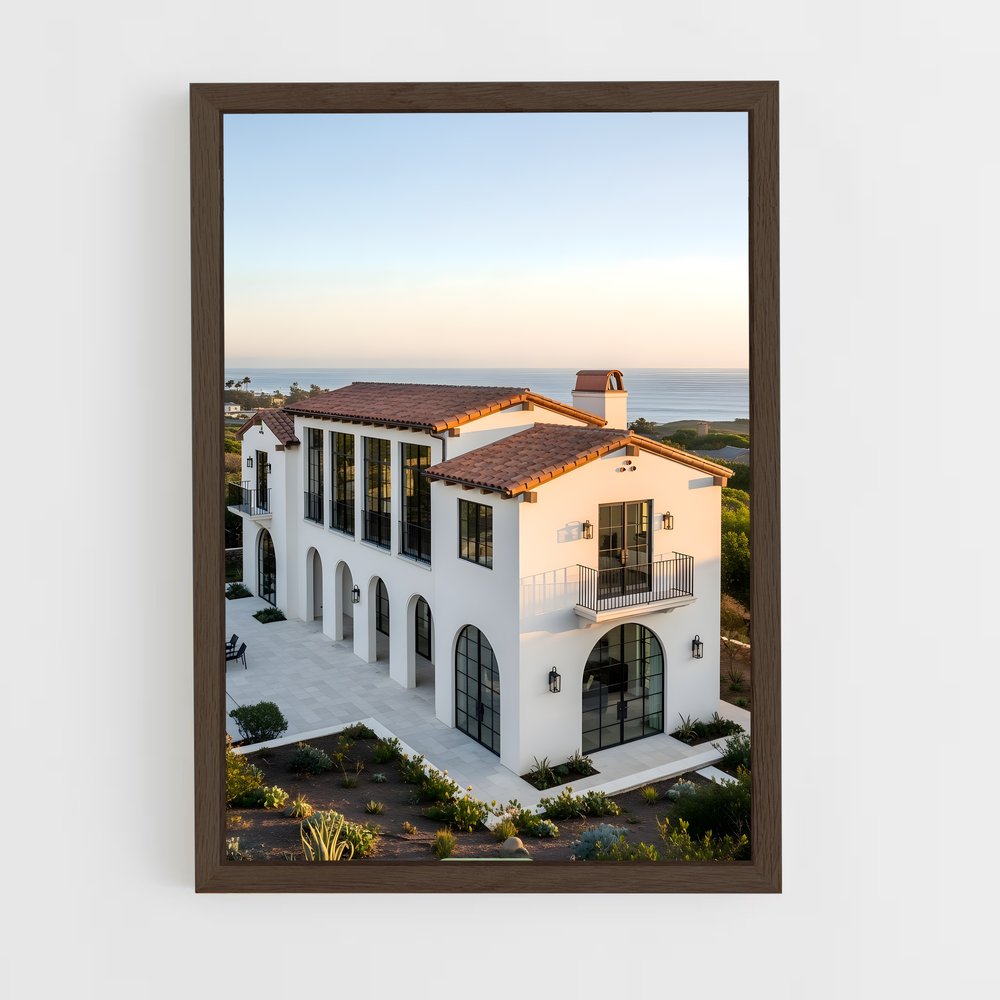 ap-mediterranean architecture-6 cadre Bois foncé