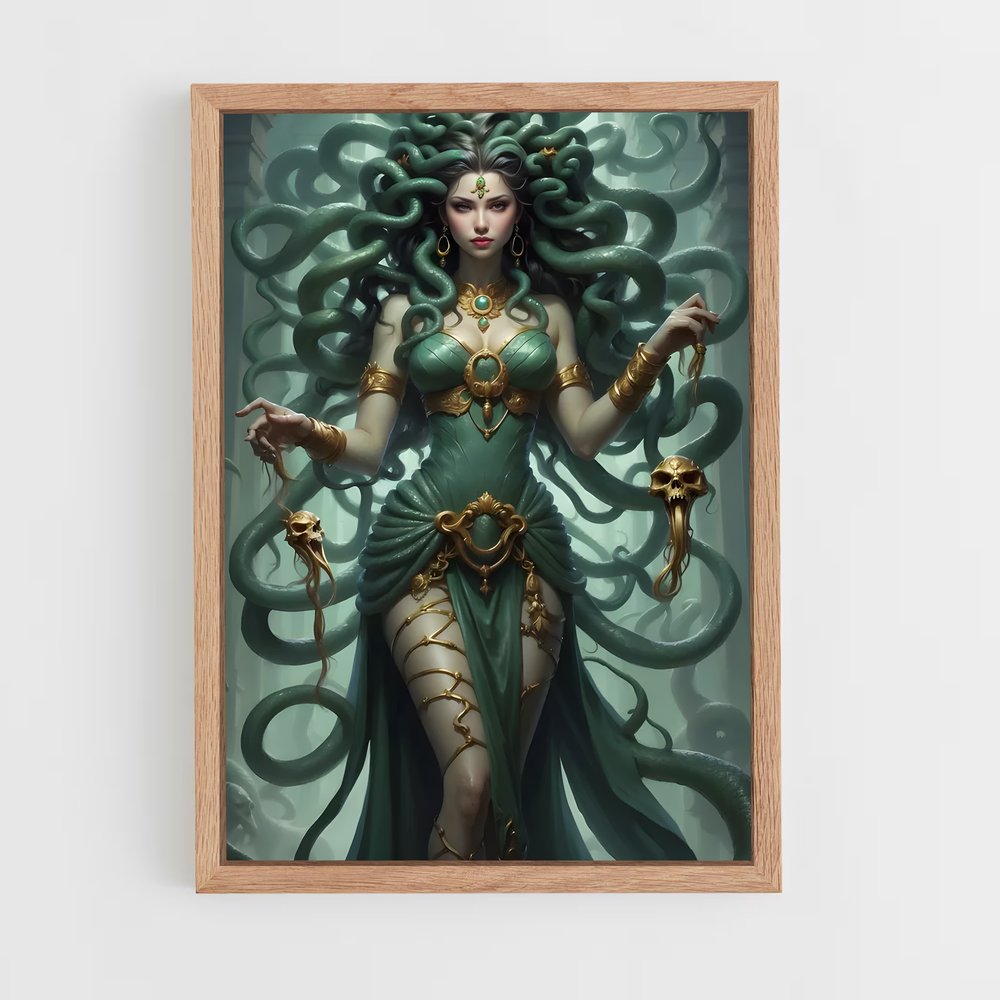 ap-medusa-10 cadre Bois clair
