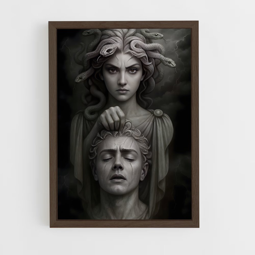 ap-medusa-11 cadre Bois foncé