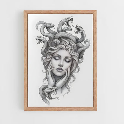 ap-medusa-12 cadre Bois clair