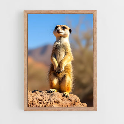 ap-meerkat-13 cadre Bois clair