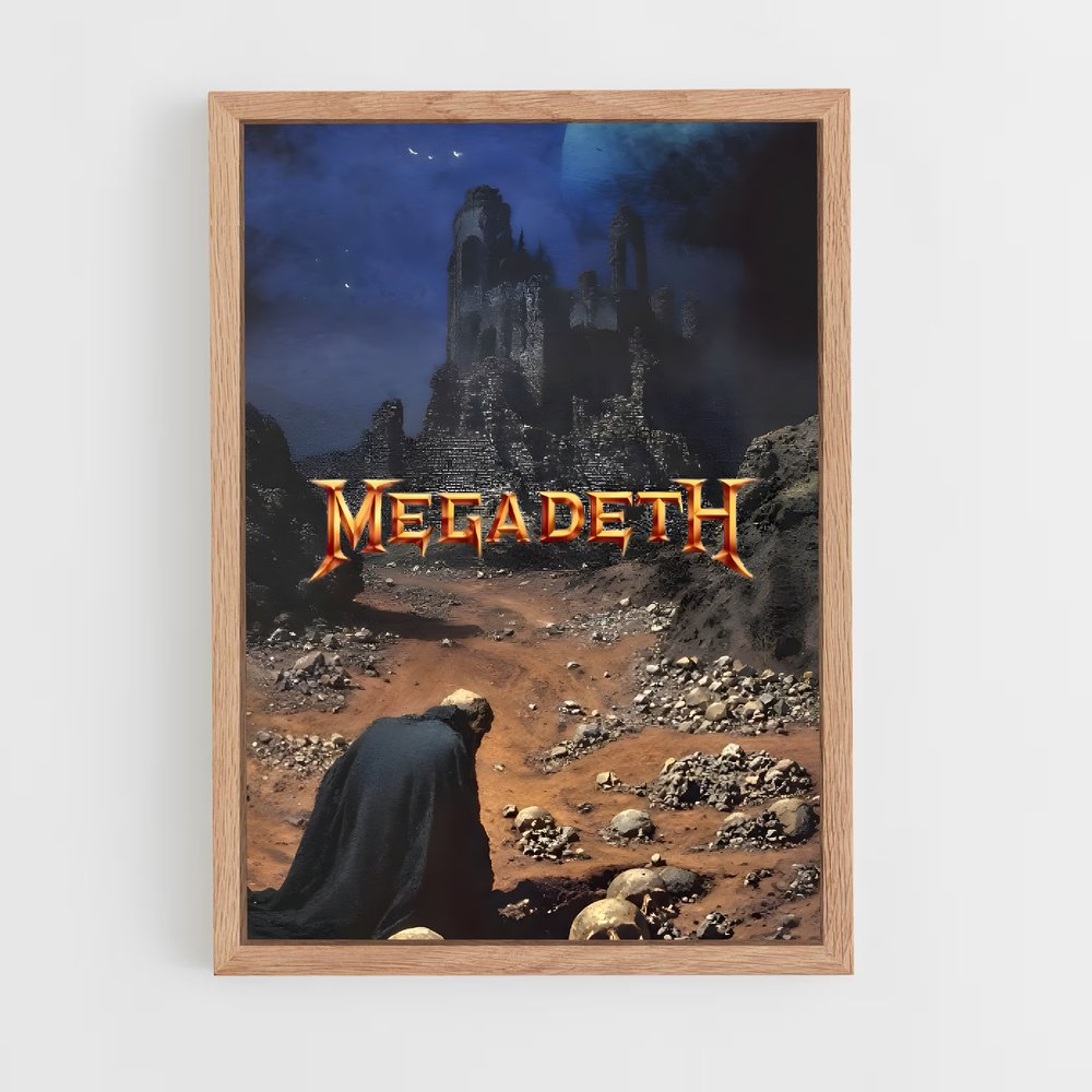 ap-megadeth-3 cadre Bois clair