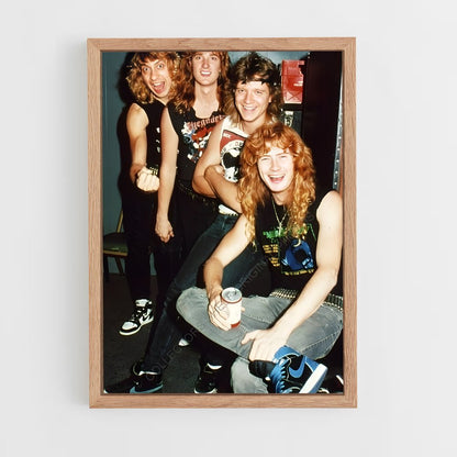 ap-megadeth-4 cadre Bois clair