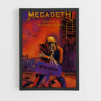 ap-megadeth-6 cadre Noir