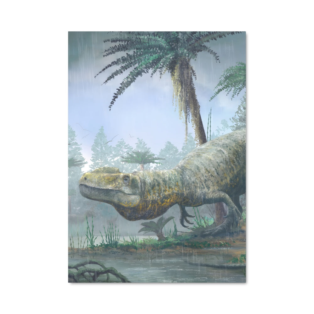 Poster Pluie Jurassique