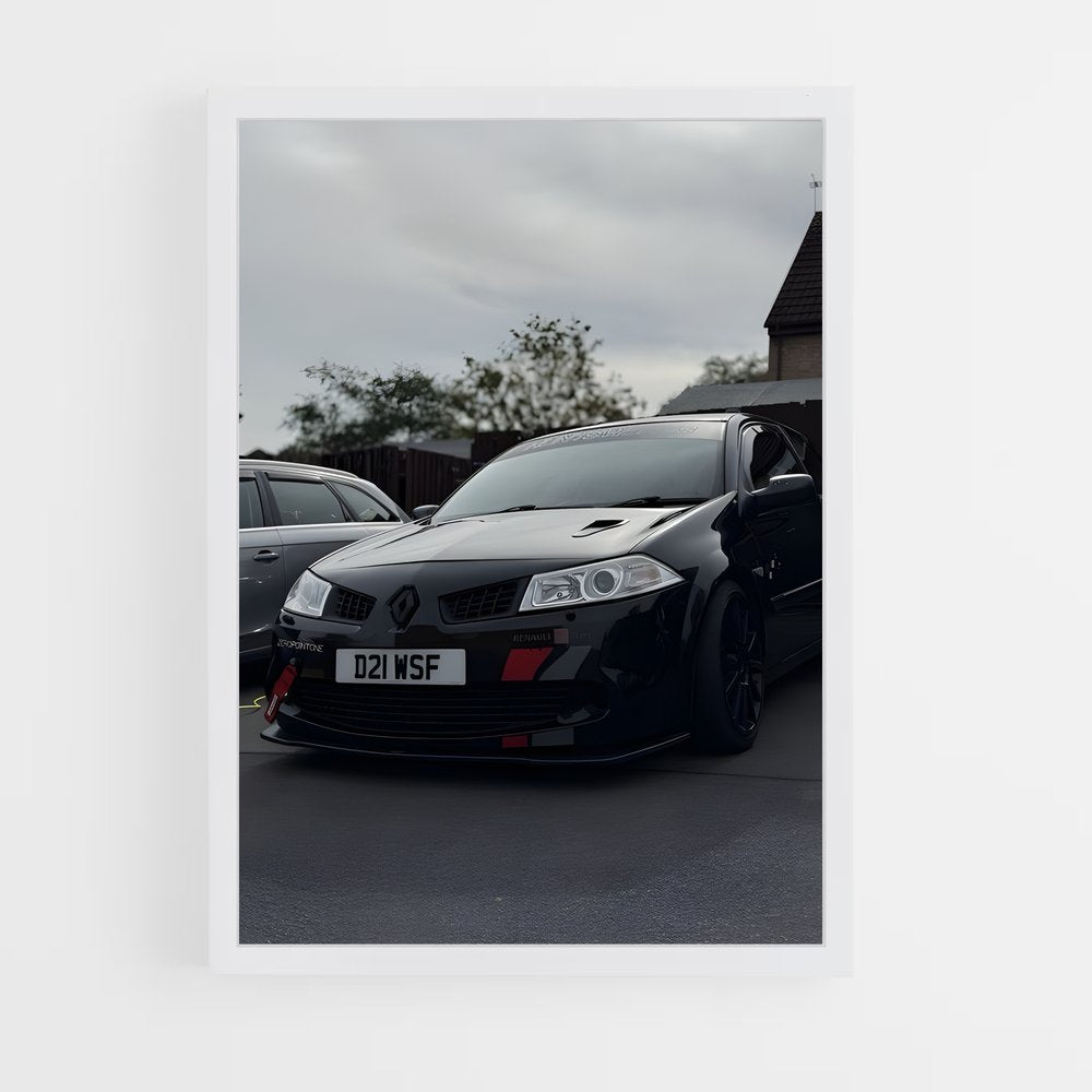 ap-megane r26.r-1 cadre Blanc