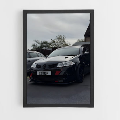 ap-megane r26.r-1 cadre Noir