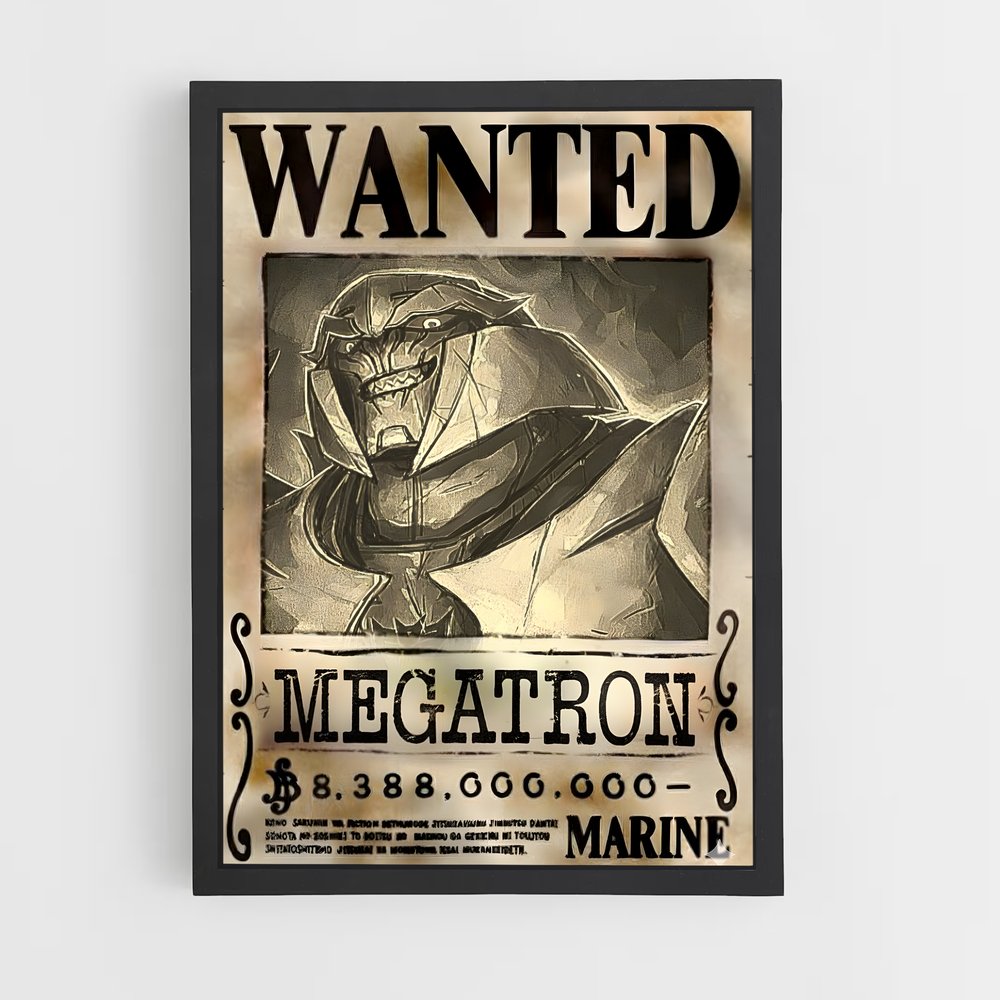 ap-megatron-6 cadre Noir
