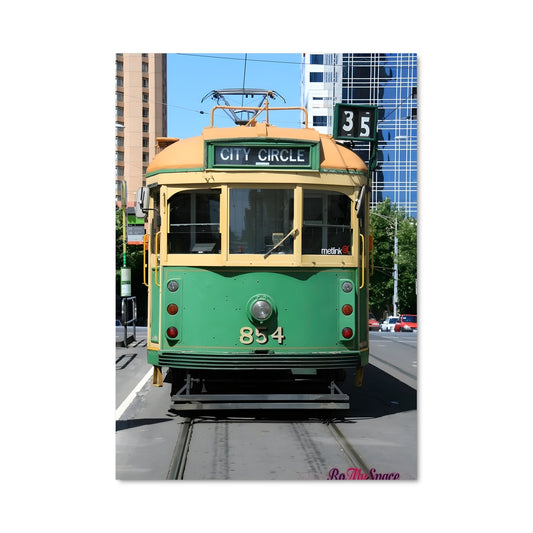 Poster Melbourne tram 81721
