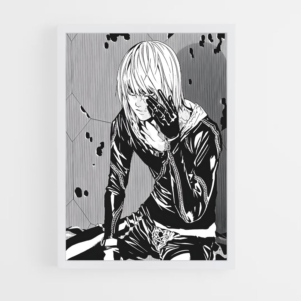 ap-mello death note-3 cadre Blanc