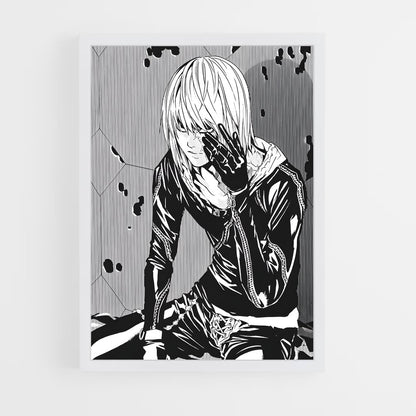 ap-mello death note-3 cadre Blanc
