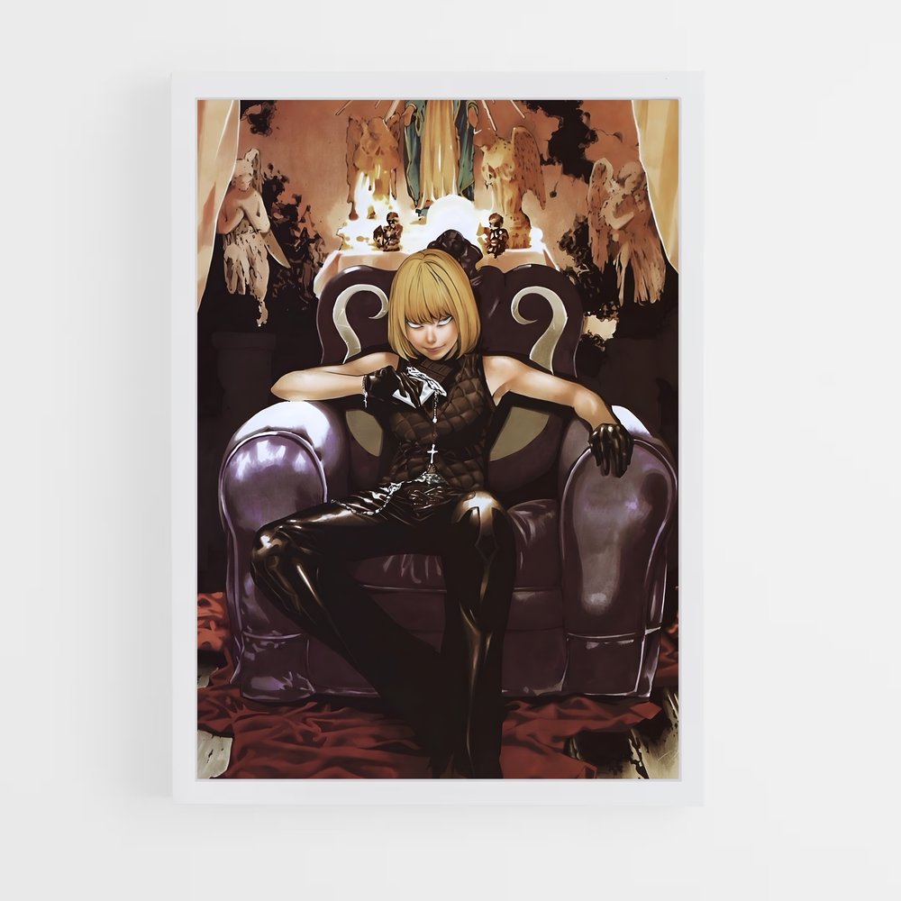 ap-mello death note-5 cadre Blanc
