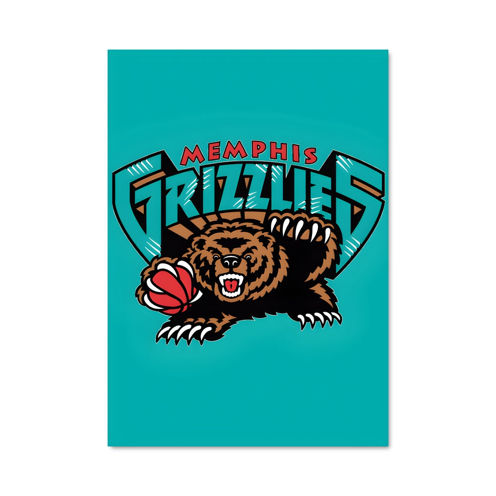 Poster Grizzlies en Action