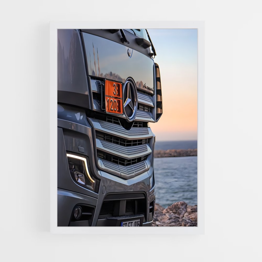 ap-mercedes actros-1 cadre Blanc