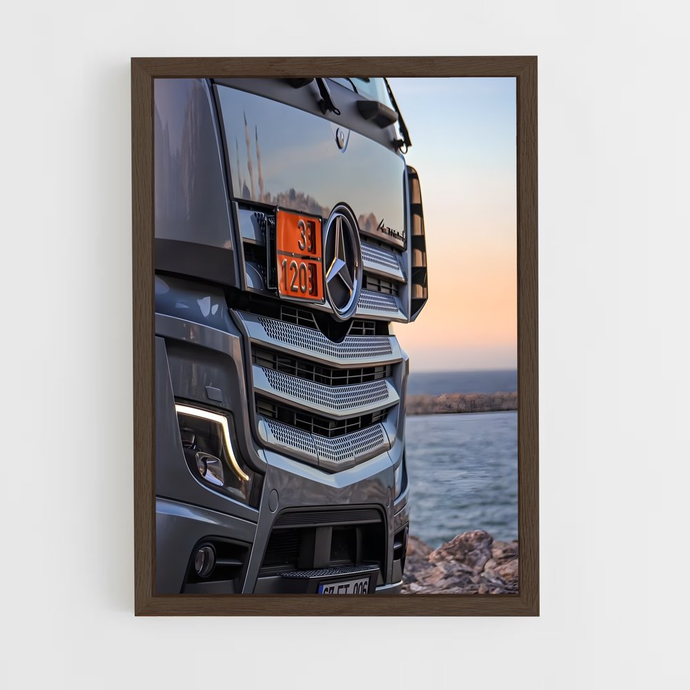 ap-mercedes actros-1 cadre Bois foncé