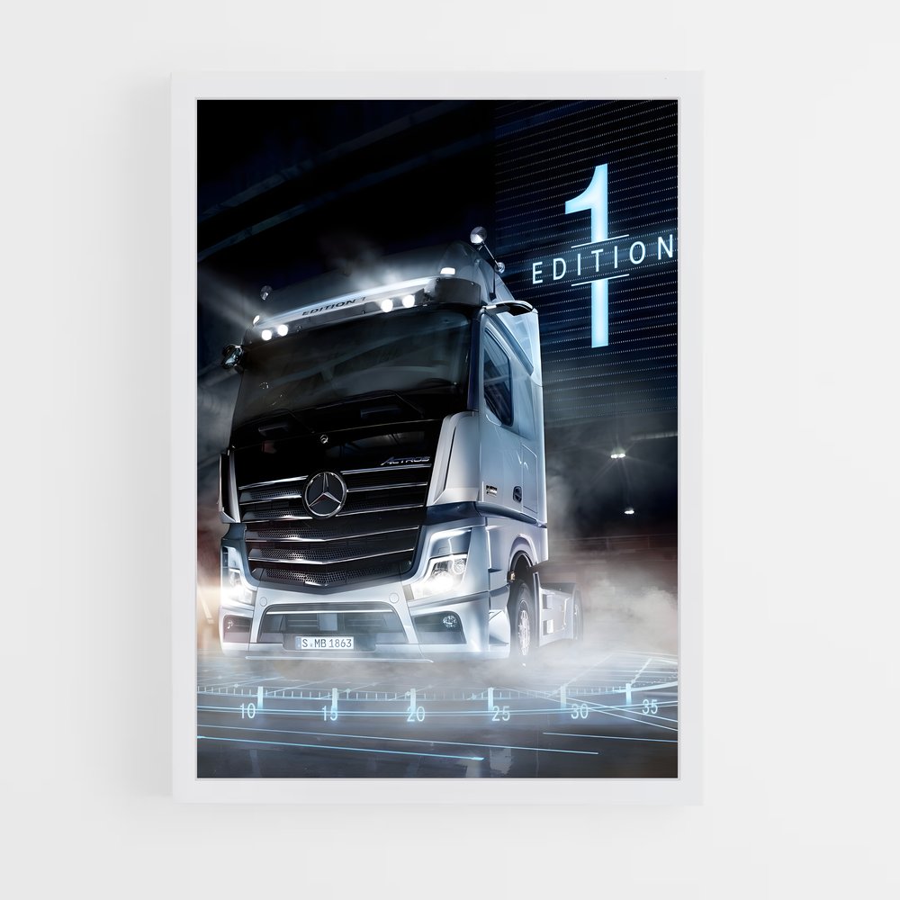 ap-mercedes actros-2 cadre Blanc
